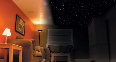 Glow in the Dark Ceiling Stars Create a Realistic Night Sky Star